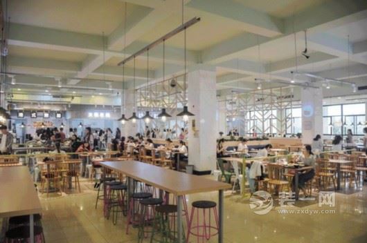 上海外国语大学食堂装修图